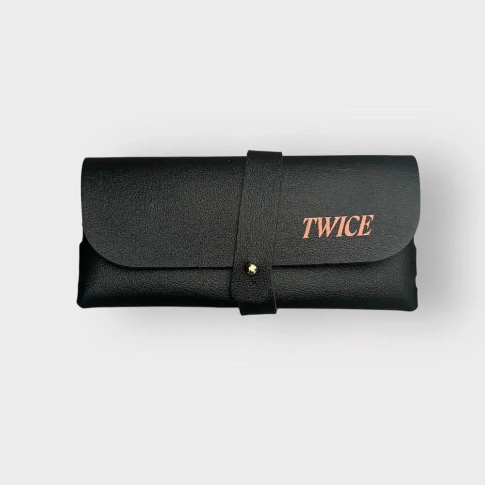 NEW TWICE tour travel sunglasses case